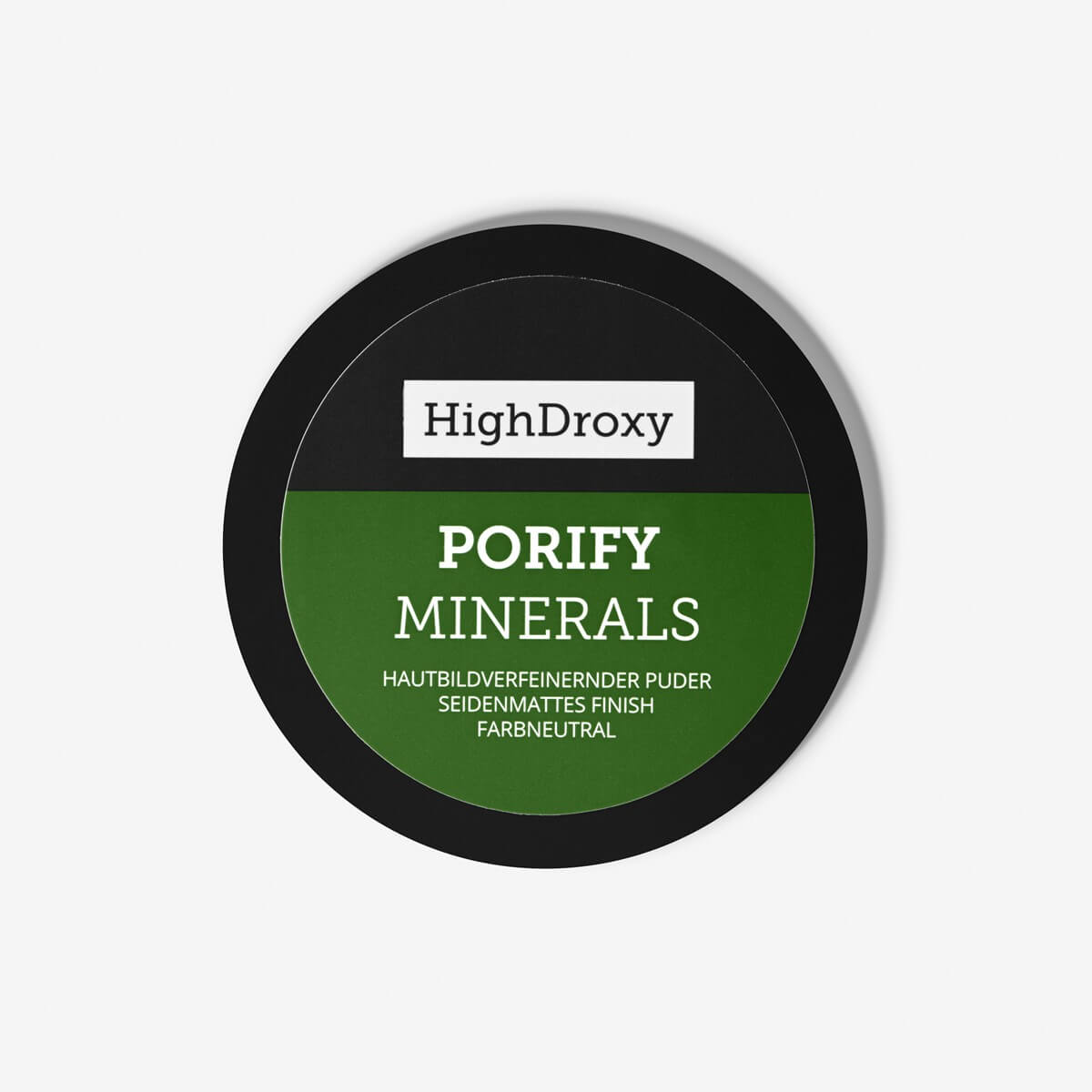 Highdroxy Porify Minerals close up